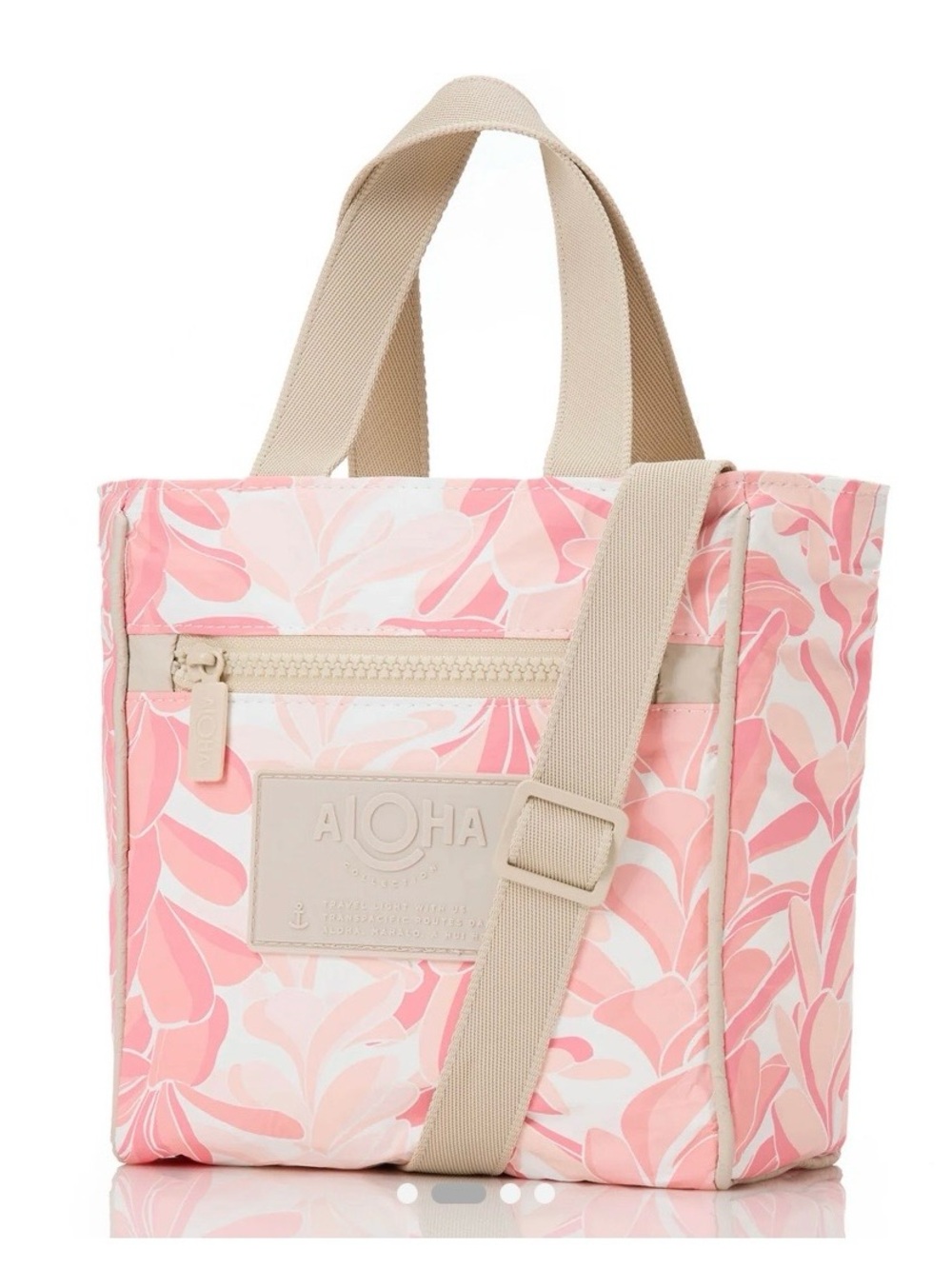 NWT Aloha Collection Crossbody Plumeria tote